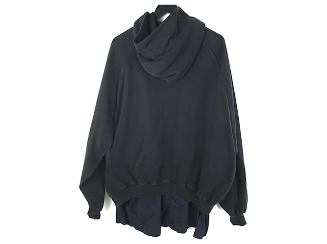 Balenciaga Apple Runway Hoodie Schwarz - Ansicht 3