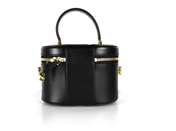 Dior Borsa Tote Vanity Case Signature Nero - vista 3