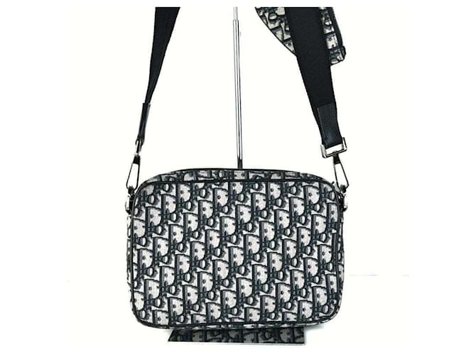 Saddle Dior Borsa a tracolla obliqua a tripla tasca Multicolore - vista 3