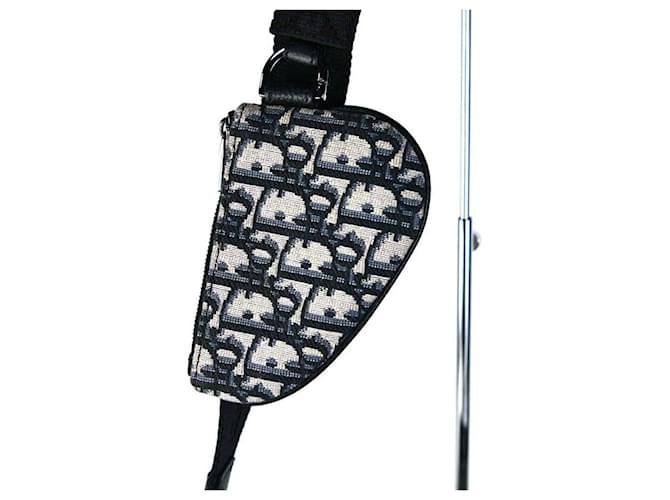 Saddle Dior Borsa a tracolla obliqua a tripla tasca Multicolore - vista 6