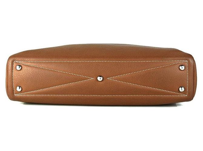Hermès Borsa Tote Victoria Arancione - vista 3
