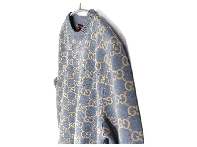Gucci Reversibles GG Feine Woll-Jacquard-Strick - Ansicht 2