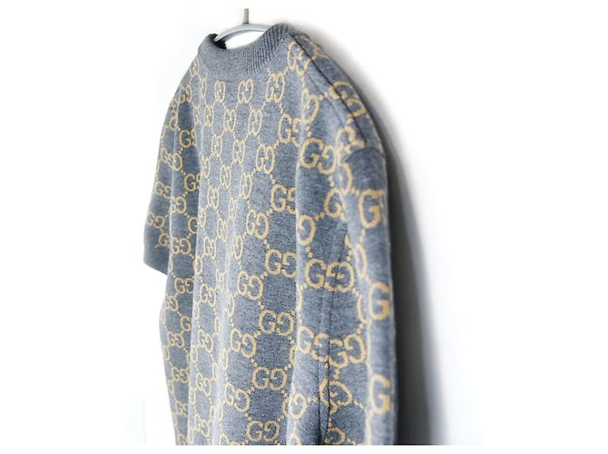 Gucci Reversibles GG Feine Woll-Jacquard-Strick - Ansicht 4