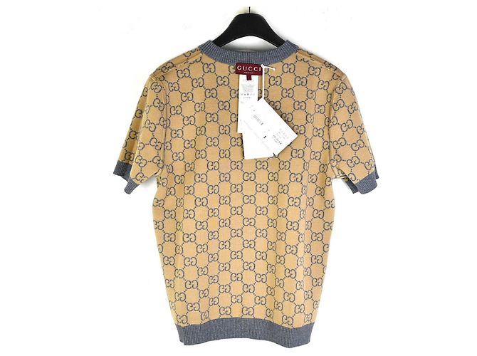 Gucci Reversibles GG Feine Woll-Jacquard-Strick - Ansicht 7