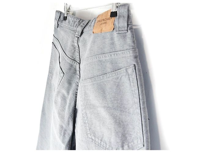 Balenciaga Pantaloni Trompe L'Oeil - vista 4