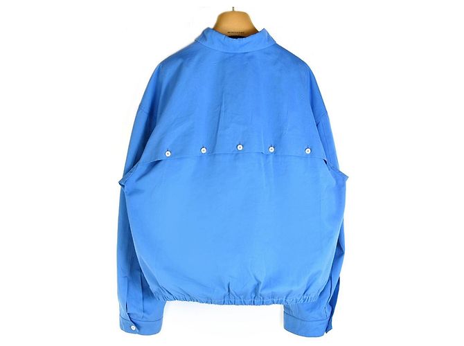 Miu Miu Logo Poplin Bomber Jacket - view 3