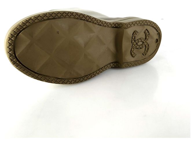 Chanel Gummistiefel Golden - Ansicht 6