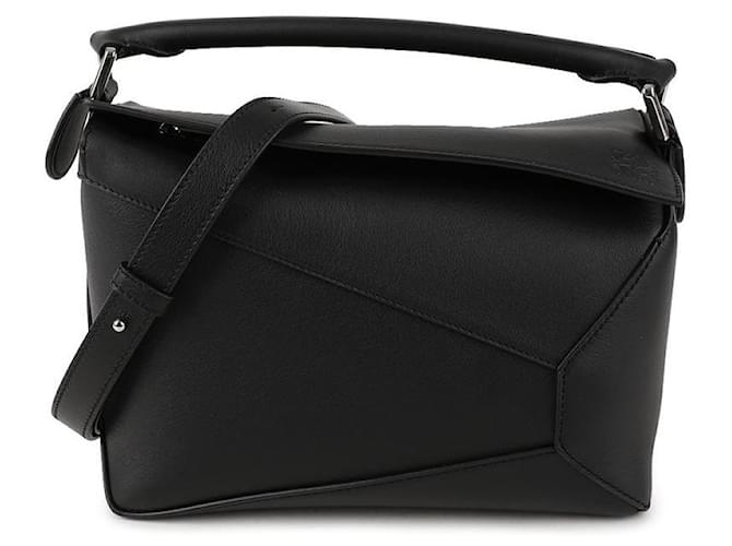 Loewe Piccola borsa Puzzle Edge Nero - vista 3