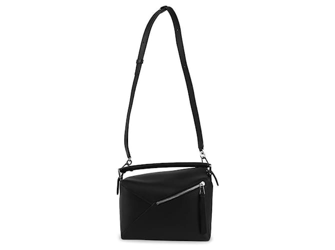 Loewe Piccola borsa Puzzle Edge Nero - vista 5