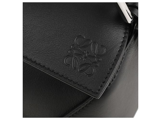 Loewe Piccola borsa Puzzle Edge Nero - vista 9