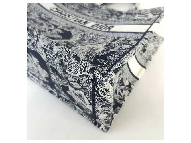 Book Tote Dior Borsa Tote in Toile de Jouy Multicolore - vista 5