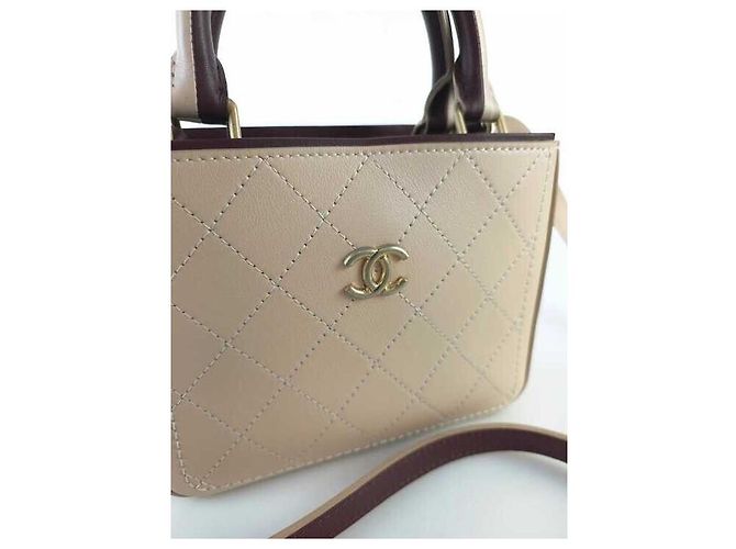 Chanel Borsa a mano con manico superiore e tracolla Arancione - vista 2
