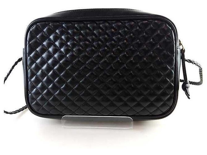 Gucci Borsa a tracolla laminata Nero - vista 3