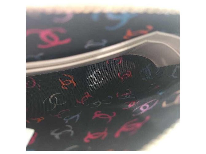 Chanel Borsa a tracolla in caviar Argento - vista 5