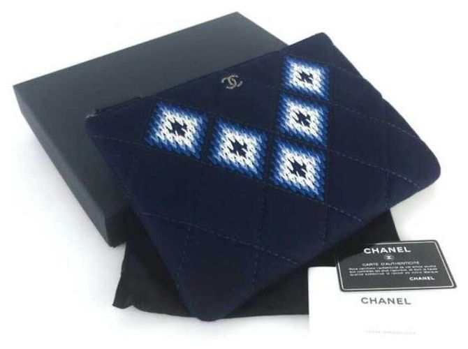 Chanel Stoff-Clutch-Bag - Ansicht 6