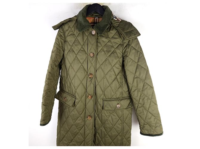 Burberry Casaco acolchoado com capuz Dourado - vista 2