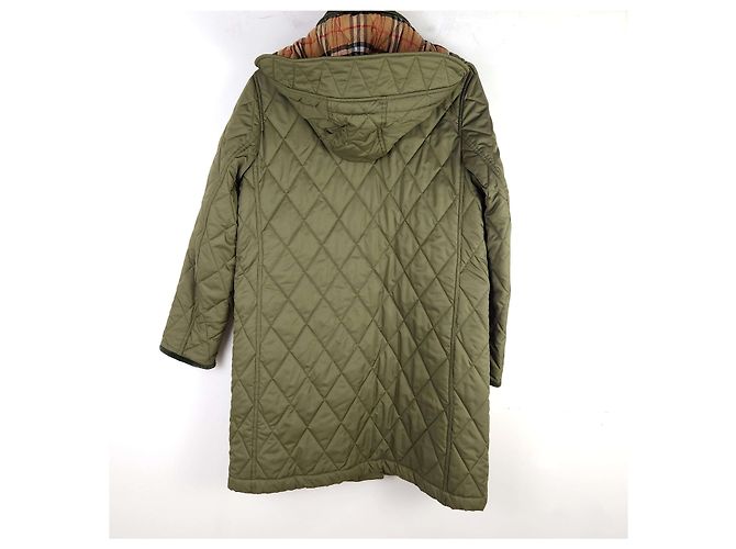 Burberry Casaco acolchoado com capuz Dourado - vista 4