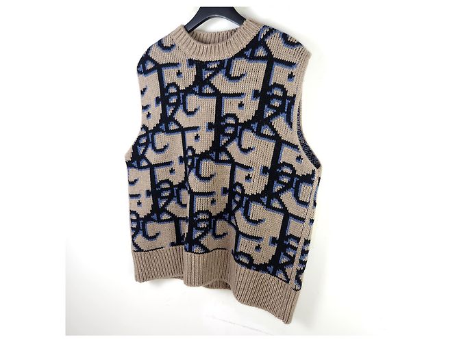 Dior Pull en maille oversize Cactus Jack Multicolore - vue 2