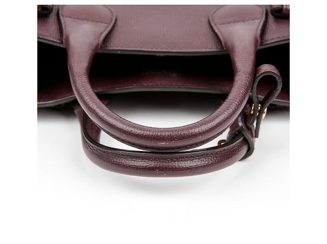 Burberry Bolsa tote pequena de ombro Vermelho - vista 13