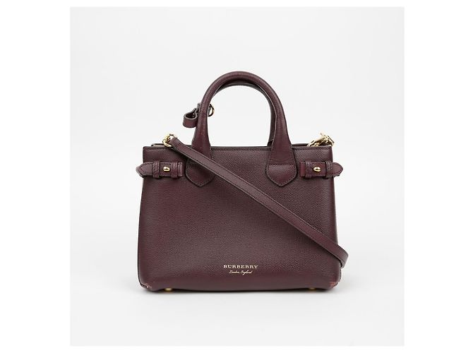 Burberry Bolsa tote pequena de ombro Vermelho - vista 2