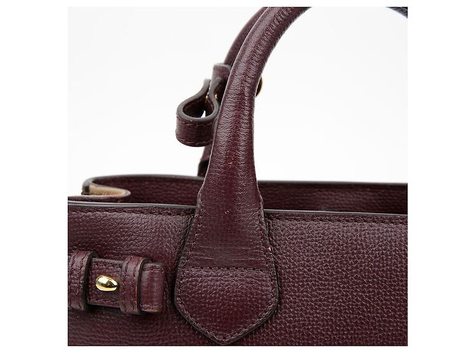 Burberry Bolsa tote pequena de ombro Vermelho - vista 3