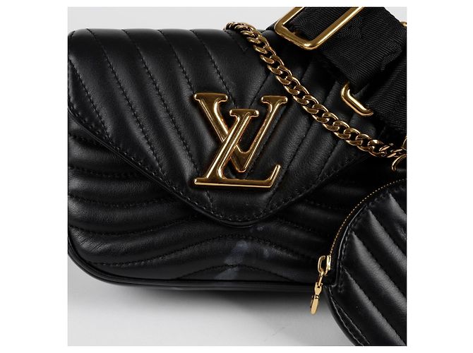 Louis Vuitton Nuova Onda Multi Pochette Spalla Crossbody Nero - vista 2