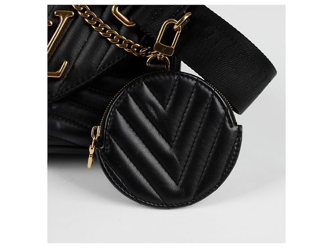 Louis Vuitton Nuova Onda Multi Pochette Spalla Crossbody Nero - vista 3