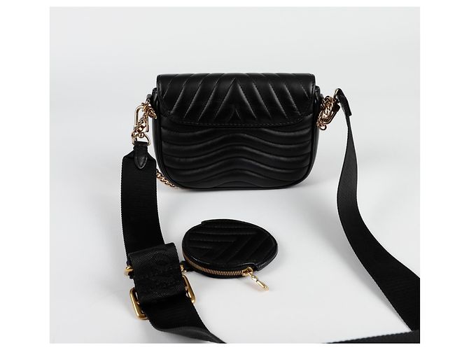 Louis Vuitton Nuova Onda Multi Pochette Spalla Crossbody Nero - vista 5