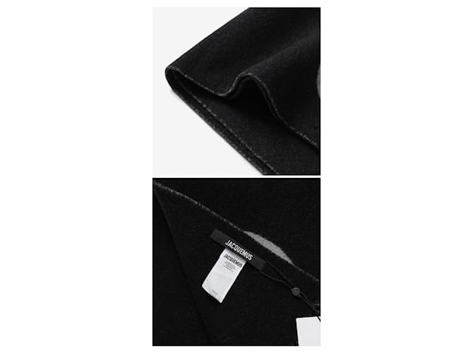 Jacquemus Fransen-Jacquard-Logo-Schal Mehrfarben - Ansicht 9