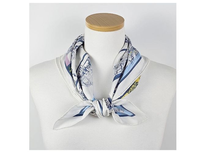 Hermès Foulard Quadrato in Seta per Donne - vista 12