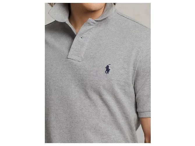 Ralph Lauren Polo de manga corta con logo Pony Plata - vista 6