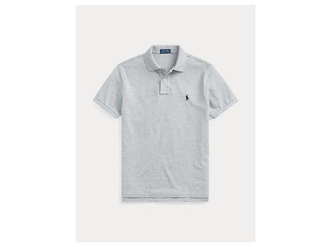 Ralph Lauren Polo de manga corta con logo Pony Plata - vista 7