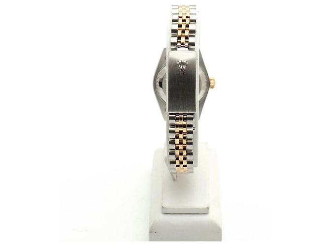 Rolex Reloj Combo para Mujer Datejust en Oro Champán con Diamantes Dorado - vista 6