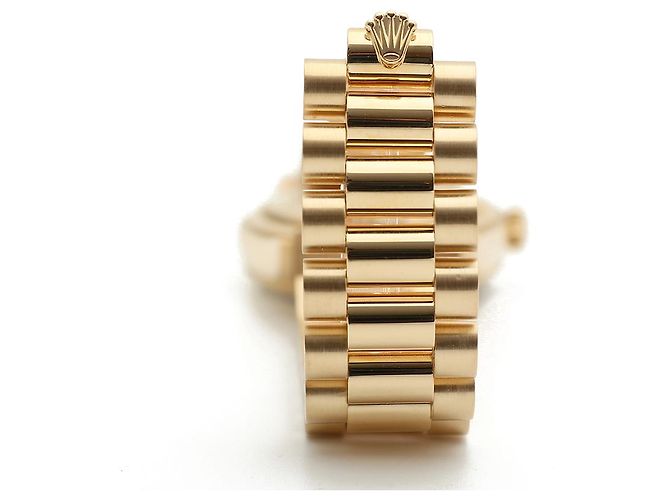 Rolex Orologio da uomo in oro con quadrante rail Day-Date D'oro - vista 18