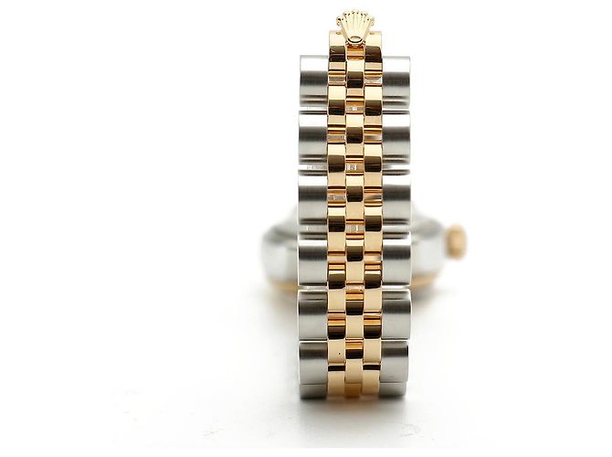 Rolex Relógio Combi Datejust Feminino em Madre-Pérola e Rubi com dez pontos Multicor - vista 18