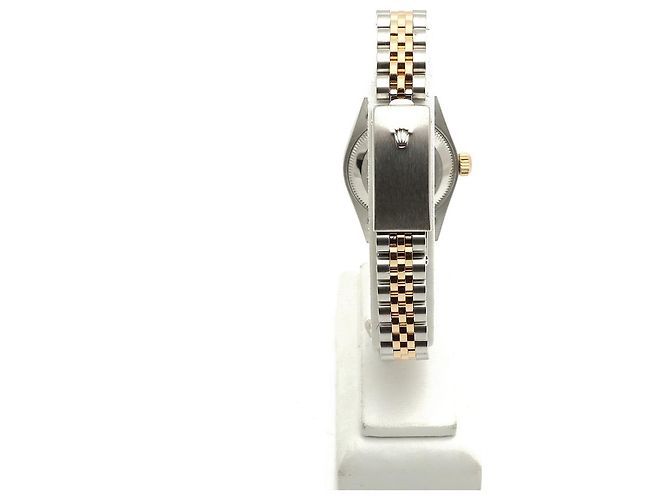 Rolex Orologio da Donna Datejust Combi Quadrante Computer Originale con Dieci Punti di Diamante Multicolore - vista 8