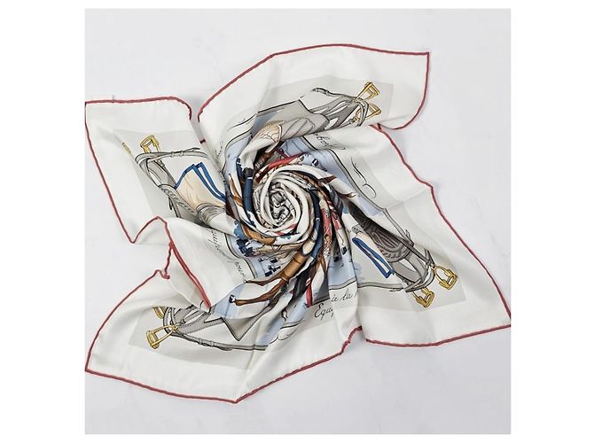 Hermès Foulard Quadrato in Seta per Donne Rosa - vista 10