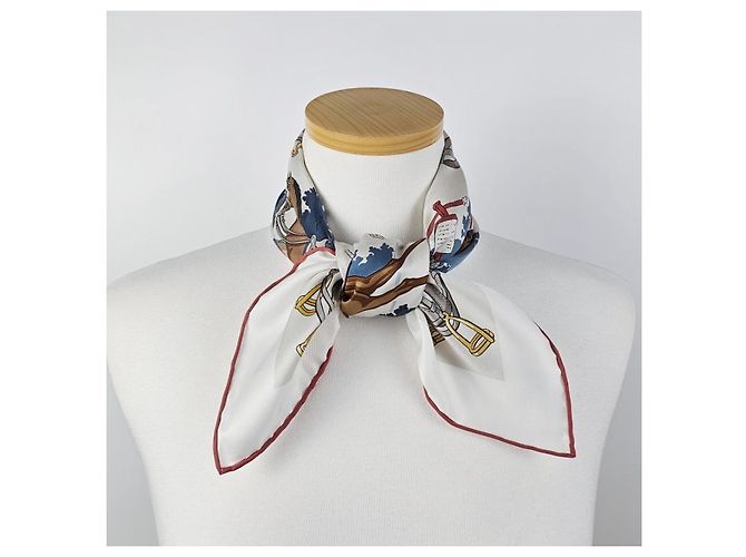 Hermès Foulard Quadrato in Seta per Donne Rosa - vista 14