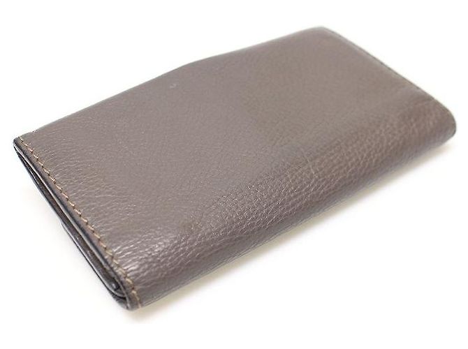 Chloé Cartera Marcie con solapa en piel de ternera granulada marrón Castaño - vista 5
