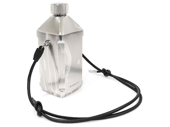 Givenchy Bottiglia d'acqua FLASK con copertura nera limitata Nero - vista 3