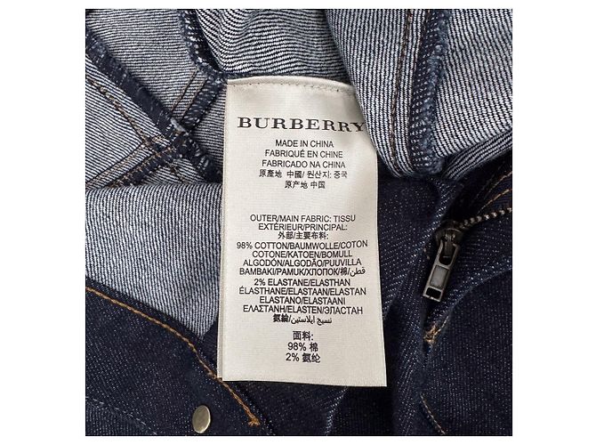 Burberry Falda midi de mezclilla para mujer azul índigo - vista 8