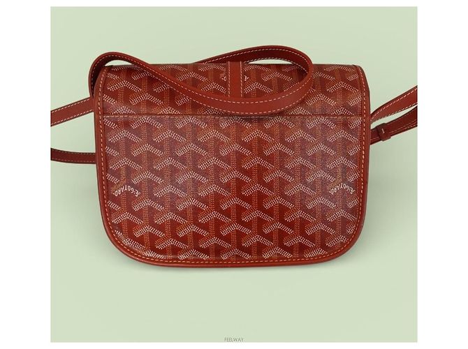Goyard Borsa a tracolla Belvedere PM Rosso - vista 3