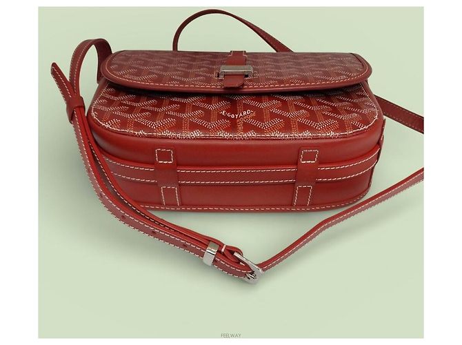 Goyard Borsa a tracolla Belvedere PM Rosso - vista 5