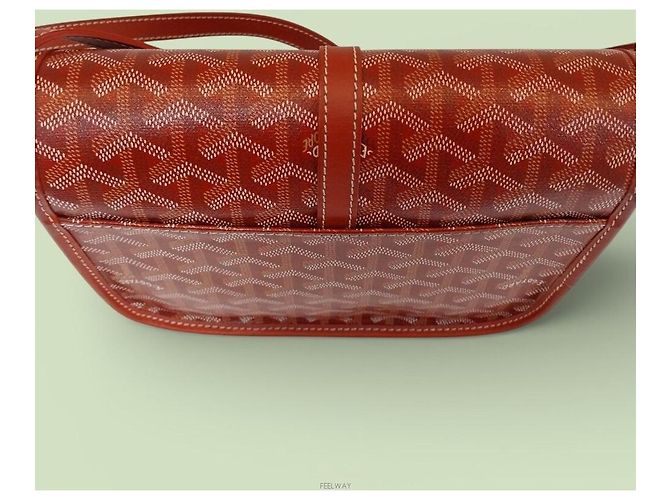 Goyard Borsa a tracolla Belvedere PM Rosso - vista 9