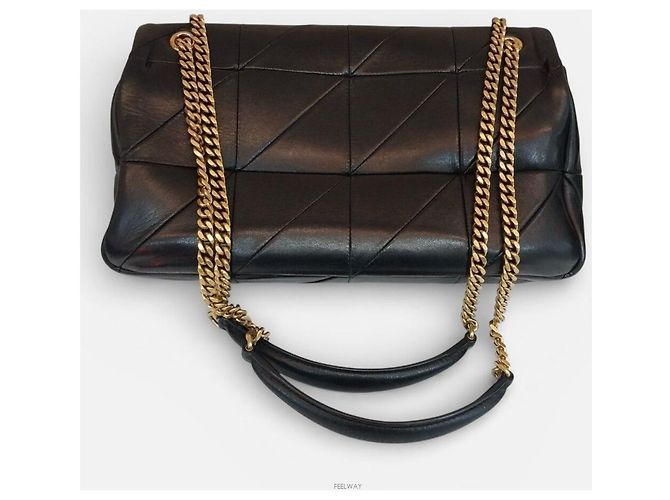 Saint Laurent Borsa a Spalla Media Jamie Nero - vista 2