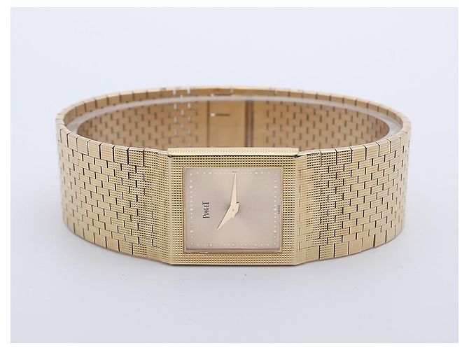 Piaget Men's Gold Bracelet Vintage Watch Medium - view 2
