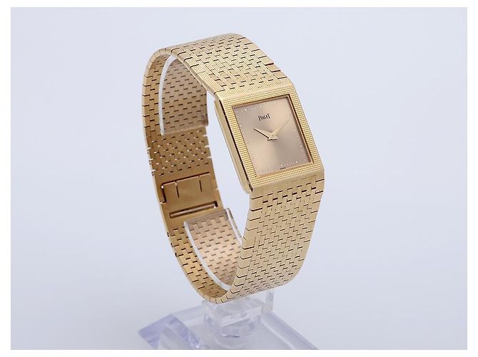 Piaget Men's Gold Bracelet Vintage Watch Medium - view 5