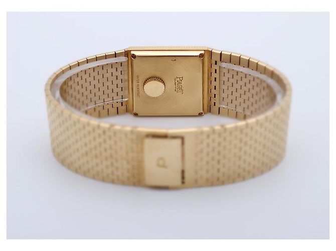 Piaget Men's Gold Bracelet Vintage Watch Medium - view 6