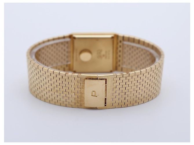 Piaget Men's Gold Bracelet Vintage Watch Medium - view 7