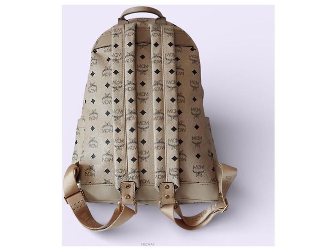 MCM Zaino Visetos Stark Marrone - vista 2